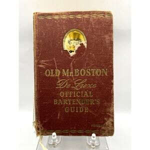 Old Mr Boston's De Luxe Official Bartender's Guide 8th Edition